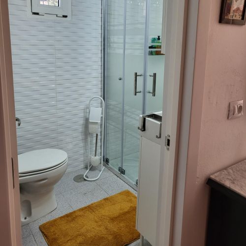 Sala de baño Casa Rural Los Pinares El Juncal de Tejeda Gran Canaria