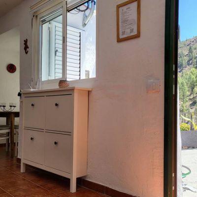 Los Pinares El Juncal de Tejeda Entrée, meuble pour les chaussures