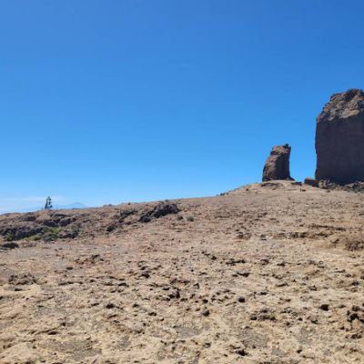 El famoso monolito del Roque Nublo