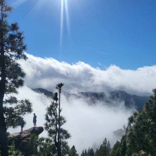 Nuvole al Pico de las Nieves