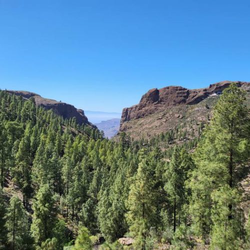 Vista di Tenerife da El Juncal de Tejeda