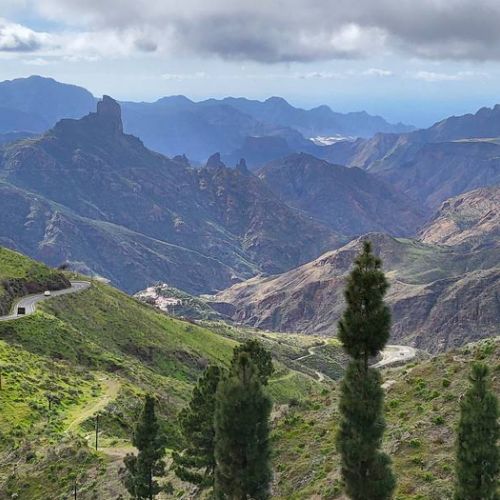 Vista da Cruz de Tejeda
