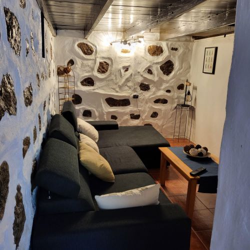 Living room with a corner sofa