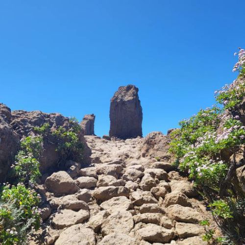 Der Gipfel des Roque Nublo