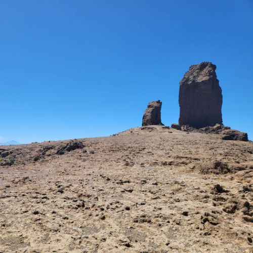 Der berühmte Monolith des Roque Nublo